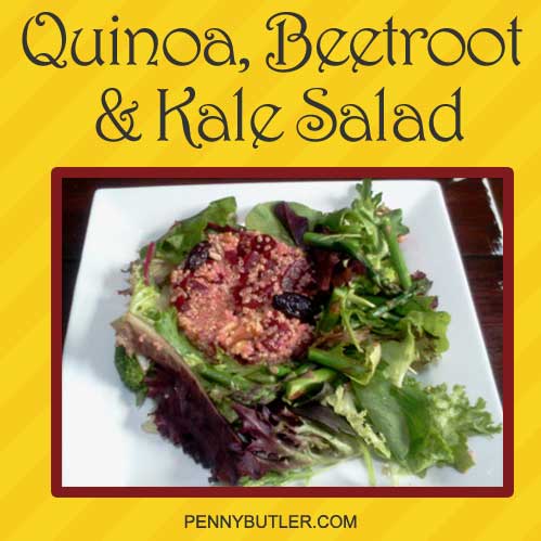 Quinoa, Beetroot, and Kale Salad