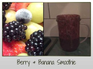 Berry and Banana Smoothie