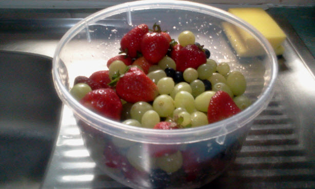 Fresh Fruit Berries Grapes