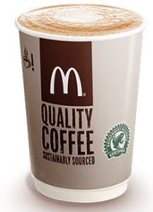 McDonalds Standard Latte