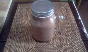 Banana, Grapes, Strawberries, Hemp, Chia, Cacao, Coconut Oil, Cucumber