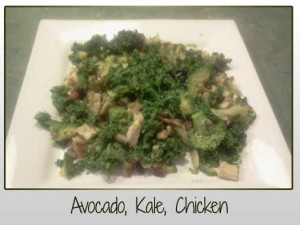 Avocado, Kale Chicken