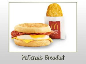McDonalds Breakfast