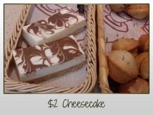 $2 Cheesecake