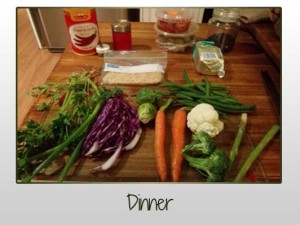 Mashed & Steamed Veg, Chicken Tender