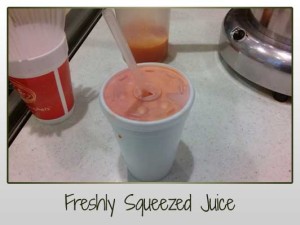 Freshly Squeezed Juice