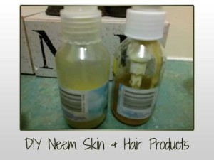 DIY Neem Skin & Hair Products