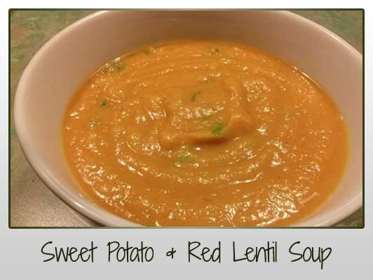 Sweet Potato & Lentil Soup