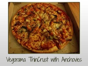 Vegorama ThinCrust with Anchovies