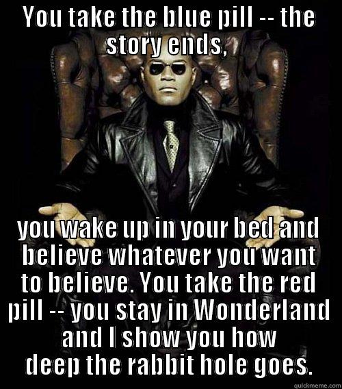 Matrix BluePill Red Pill