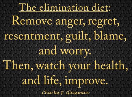Remove anger, regret, worry and watch your health and life improve