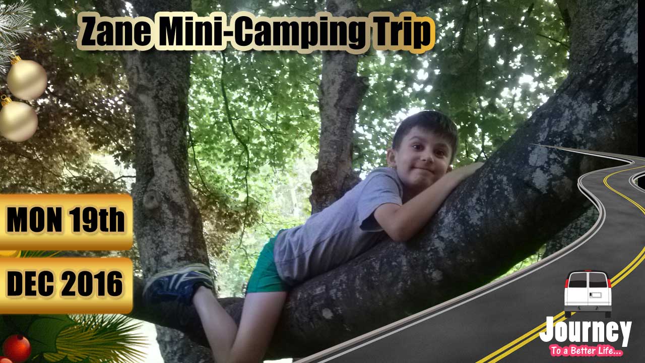 Mini-Camping trip with Zane