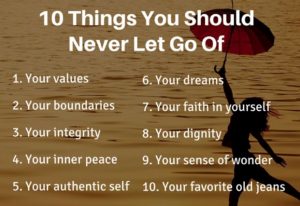 Values integrity dignity