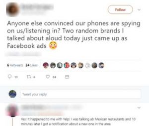 Facebook spying