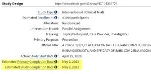 Pfizer ClinicalTrial