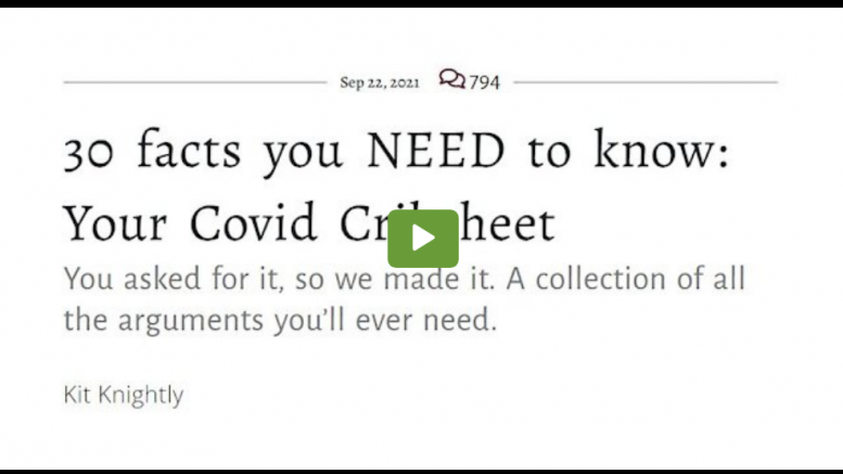30 facts you NEED to know: Your Covid Cribsheet