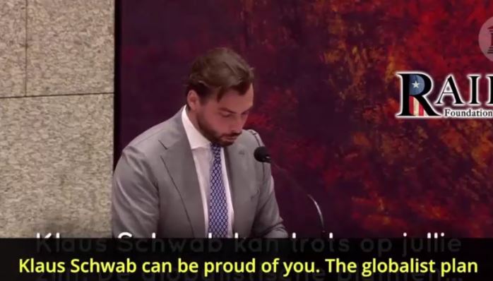 Two Dutch MP’s Calling out Globalists Reset Plan: “COVID = Distraction, Reset = Mission”