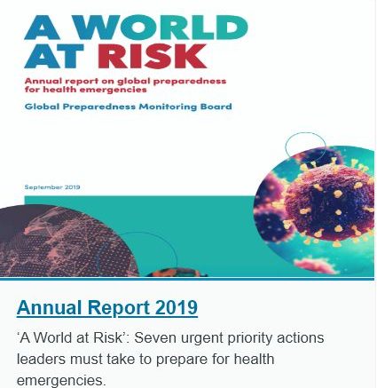 [Tabletop] ‘A World At Risk’ W.H.O. “Prepare world for lethal Respiratory Pandemic & Universal Vaccine” Sept 2019