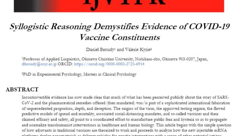 What is in the C19 Vaccines? Trust Not. (Paper)