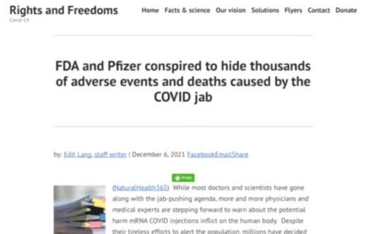 FDA-Pfizer-Conspire-Hide-AdverseEventsDeaths