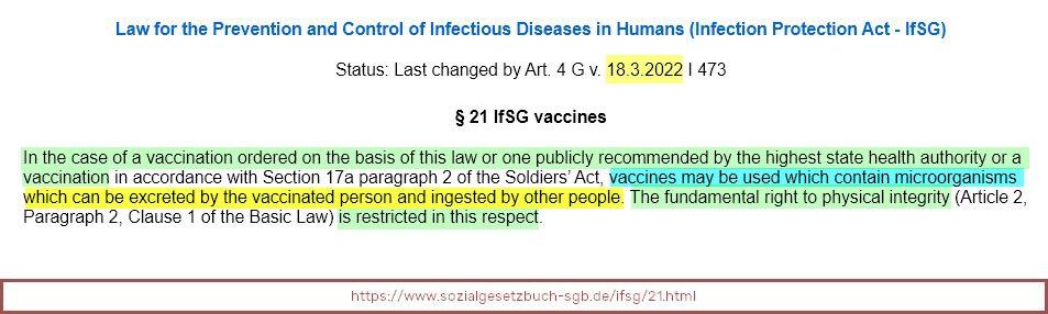 Germany-Vaccination-InfectionProtectionAct21IfSG