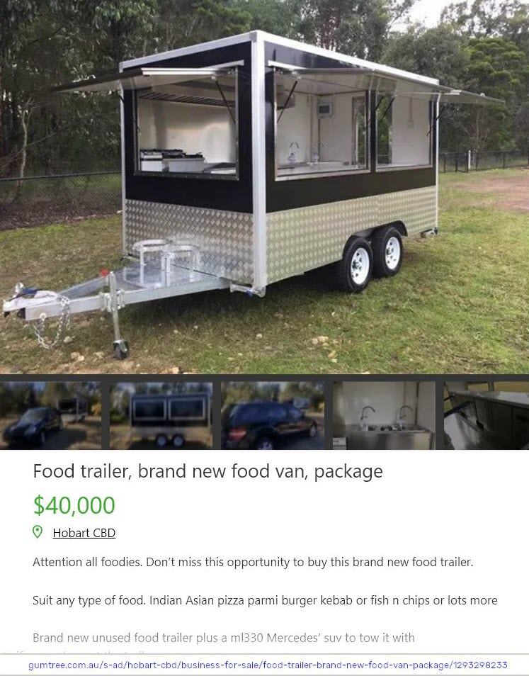 Food trailer, brand2