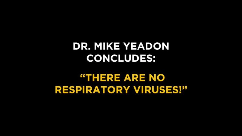 Dr Mike Yeadon – respiratory specialist – overcomes belief system about respiratory viruses