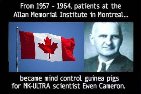 Canada CIA Mind-Control MK Ultra