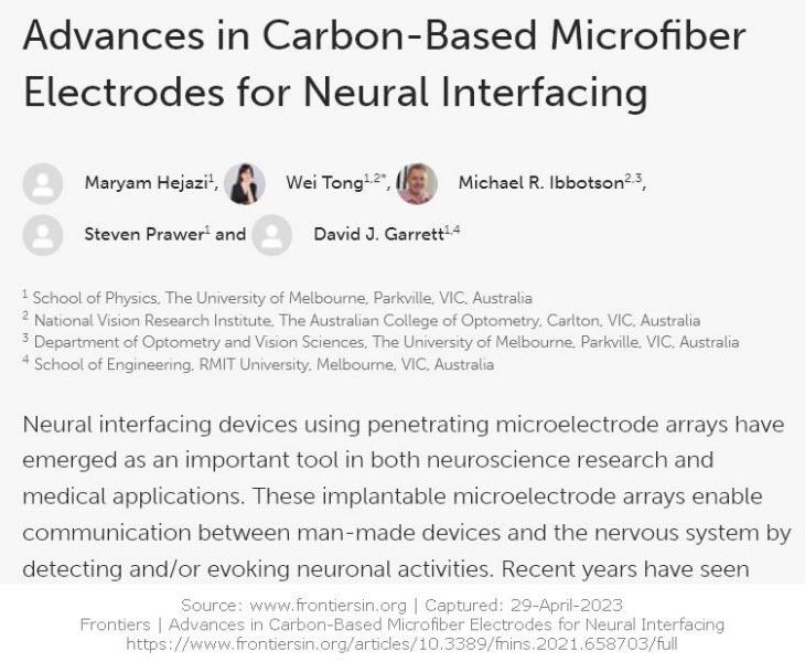Advances in Carbon-Based Microfiber Electrodes for Neural Interfacing