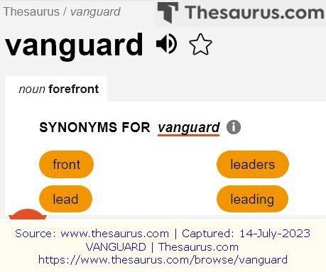 VANGUARD-Thesaurus