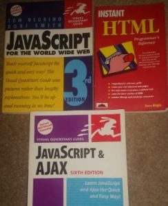 Javascript, HTML, and Ajax Books (Bundle)